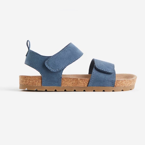 Blue Ankle Strap Sandals NWOT - Picture 4 of 4